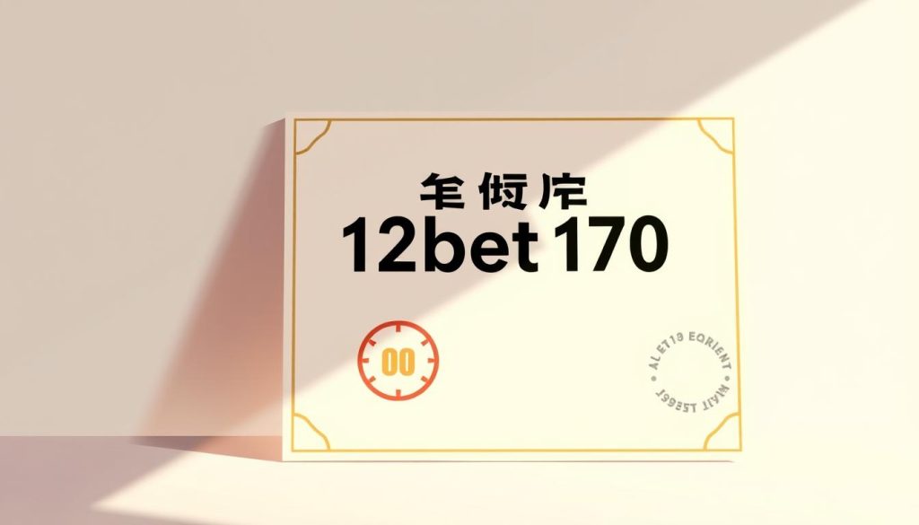 ใบอนุญาตพนันและระบบความปลอดภัย 12bet 170